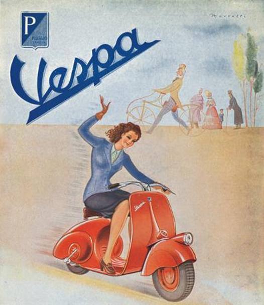 Depliant Vespa 1946